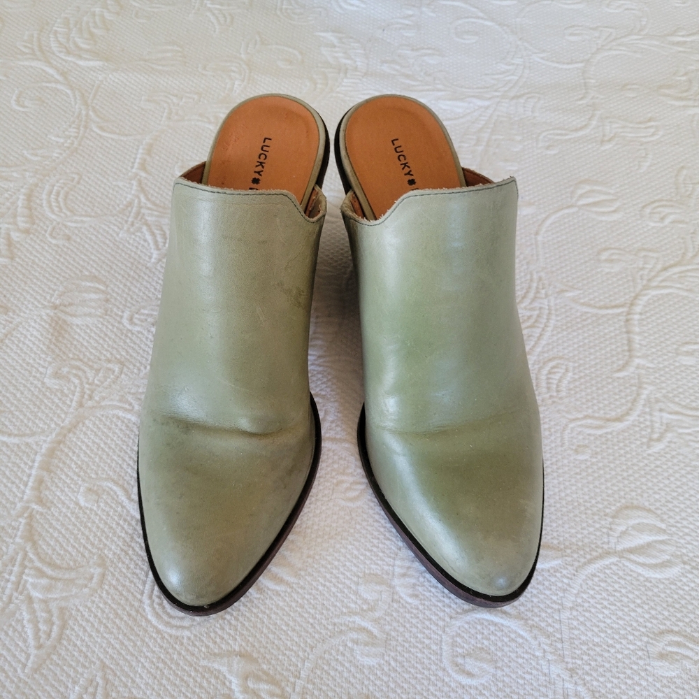 Lucky brand Lullin heeled mule